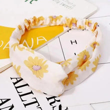 Load image into Gallery viewer, Luxury Women's Headband Vintage Cross Knot Elastic Hair Bands Soft Solid Hairband Girls Hair Accessories Floral Turban Bandanas Head Wrap