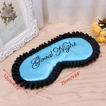 Load image into Gallery viewer, Luxury Women Silk Sleep Eye Mask Soft Ladies Ultra Lightweight Adjustable Strap Eye Mask Night Blindfold
