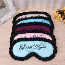 Load image into Gallery viewer, Luxury Women Silk Sleep Eye Mask Soft Ladies Ultra Lightweight Adjustable Strap Eye Mask Night Blindfold