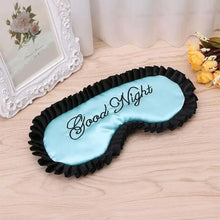 Load image into Gallery viewer, Luxury Women Silk Sleep Eye Mask Soft Ladies Ultra Lightweight Adjustable Strap Eye Mask Night Blindfold