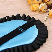 Load image into Gallery viewer, Luxury Women Silk Sleep Eye Mask Soft Ladies Ultra Lightweight Adjustable Strap Eye Mask Night Blindfold