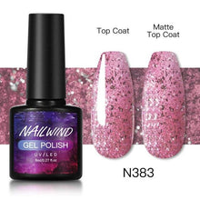 Load image into Gallery viewer, Luxury Womens Colorful Gel Nail Polish 8ml Semi Permanent UV/LED Glossy Effect Popular Design For Women and Girls in Fashion Style