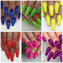 Load image into Gallery viewer, Luxury Womens Colorful Gel Nail Polish 8ml Semi Permanent UV/LED Glossy Effect Popular Design For Women and Girls in Fashion Style