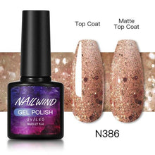 Load image into Gallery viewer, Luxury Womens Colorful Gel Nail Polish 8ml Semi Permanent UV/LED Glossy Effect Popular Design For Women and Girls in Fashion Style