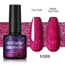 Load image into Gallery viewer, Luxury Womens Colorful Gel Nail Polish 8ml Semi Permanent UV/LED Glossy Effect Popular Design For Women and Girls in Fashion Style