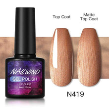 Load image into Gallery viewer, Luxury Womens Colorful Gel Nail Polish 8ml Semi Permanent UV/LED Glossy Effect Popular Design For Women and Girls in Fashion Style