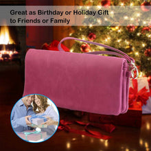 Load image into Gallery viewer, Luxury Women's Leather Clutch Wallet