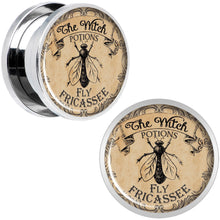 Load image into Gallery viewer, Witches Brew Fly Fricassee Halloween Plug Set 0G to 20mm