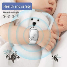 Load image into Gallery viewer, M2 Rechargeable Natural Ultrasonic Mosquito Repellent Watch
