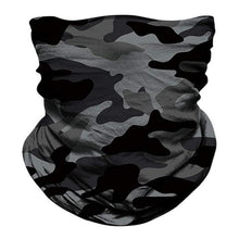 Load image into Gallery viewer, Magic Headband Camouflage Neck Warmer Tube Face Cover Bandana Head Military Motorcycle Bicycle Riding Scarf Neck Tube Face Scarf Cover Cooling Thin Breathable Lightweight Sun Protection for Cycling Fishing Hiking Running