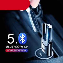 Load image into Gallery viewer, Magnetic Charging Wireless Bluetooth Earphone Bluetooth Headset Single Handsfree with Microphone Business Ear Updated Design with Industry Leading Sound & Improved Comfort, Long Wireless Range,