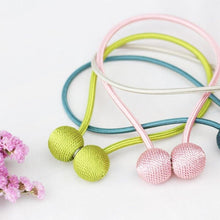 Load image into Gallery viewer, Magnetic Curtain Buckle Holder Tieback Window Accessories Curtain Decorative Curtain Tiebacks Magnetic Curtain Tiebacks European Style Decorative Curtain Drape Tie With Strong Magnetic For Home And Office Decoration