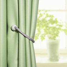 Load image into Gallery viewer, Magnetic Curtain Clip Room Accessories Pearl Ball Curtains Holder Tieback Home Decor Hanging Ball Buckle Tie Back Curtain Tiebacks Pearl Ball Home Curtain Buckle The Most Convenient Tie Backs Weave Clips Rope Straps Holder