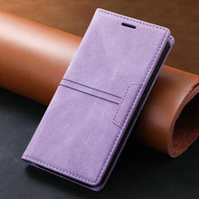 Load image into Gallery viewer, Magnetic Flip Leather Card Slot Wallet Case for iPhone 14 13 12 11 Pro Max Flip Invisible Magnetic Elegant Retro Phone Case Premium Leather PU Soft Flip Cover For iPhone