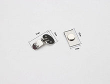 Load image into Gallery viewer, Magnetic Invisible Tie Clip Automatically Fixed Stainless Steel Metal Shirt Tie Clips Magnetic Fixed Tie Stay Clips Stainless Steel Metal Shirt Tie Clips Gifts For Father’s Day Valentine's Creative Jewelry For Men Accessories Gifts
