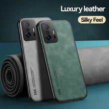 Load image into Gallery viewer, Magnetic Leather Case For Xiaomi Redmi Note 11 10 11E 9 Pro 11s 10s 12 Poco X4 GT Mi 10T 12T 11T 11 Lite 5G NE Cover Extra Thin Premium Mobile Phone Case Genuine Leather Shockproof Phone Cover
