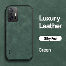 Load image into Gallery viewer, Magnetic Leather Case For Xiaomi Redmi Note 11 10 11E 9 Pro 11s 10s 12 Poco X4 GT Mi 10T 12T 11T 11 Lite 5G NE Cover Extra Thin Premium Mobile Phone Case Genuine Leather Shockproof Phone Cover