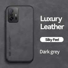 Load image into Gallery viewer, Magnetic Leather Case For Xiaomi Redmi Note 11 10 11E 9 Pro 11s 10s 12 Poco X4 GT Mi 10T 12T 11T 11 Lite 5G NE Cover Extra Thin Premium Mobile Phone Case Genuine Leather Shockproof Phone Cover