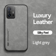 Load image into Gallery viewer, Magnetic Leather Case For Xiaomi Redmi Note 11 10 11E 9 Pro 11s 10s 12 Poco X4 GT Mi 10T 12T 11T 11 Lite 5G NE Cover Extra Thin Premium Mobile Phone Case Genuine Leather Shockproof Phone Cover