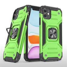Load image into Gallery viewer, Magnetic Metal Ring Stand Holder Phone Case Cover For iPhone 11 12 13 14 Pro Max Xs XR X 8 7 6 6s Plus Rotating Ring Kickstand Fit Magnetic Car Mount Heavy Duty Dual Layer Shockproof Phone Case