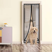 Load image into Gallery viewer, Magnetic Screen Door Hands-free Fly Mesh Door Curtain