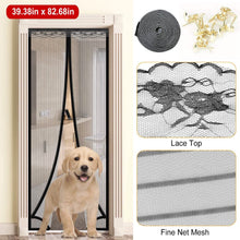 Load image into Gallery viewer, Magnetic Screen Door Hands-free Fly Mesh Door Curtain