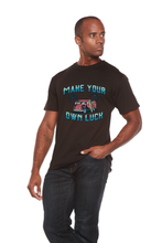 Load image into Gallery viewer, Make your own luck Men's Bamboo Viscose/Organic Cotton Short Sleeve Graphic T-Shirt