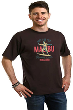 Load image into Gallery viewer, MALIBU Men's Bamboo Viscose/Organic Cotton Short Sleeve Graphic T-Shirt