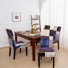 Load image into Gallery viewer, Marble Printed Stretch Chair Cover For Dining Room Office Banquet Chair Protector Elastic Material Armchair Cover Chair Cover Chair Slipcover Marble Background Texture Parson Chair