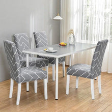 Load image into Gallery viewer, Marble Printed Stretch Chair Cover For Dining Room Office Banquet Chair Protector Elastic Material Armchair Cover Chair Cover Chair Slipcover Marble Background Texture Parson Chair