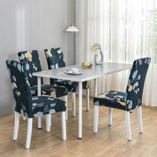 Load image into Gallery viewer, Marble Printed Stretch Chair Cover For Dining Room Office Banquet Chair Protector Elastic Material Armchair Cover Chair Cover Chair Slipcover Marble Background Texture Parson Chair