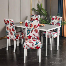 Load image into Gallery viewer, Marble Printed Stretch Chair Cover For Dining Room Office Banquet Chair Protector Elastic Material Armchair Cover Chair Cover Chair Slipcover Marble Background Texture Parson Chair