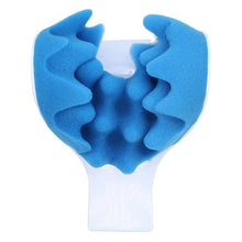 Load image into Gallery viewer, Massage Pillow Support Cervical Pillow Pain Device For Cervical Relax Align Travel Rest Relief Spine Neck Traction Pain Relief and Cervical Spine Alignment Neck and Shoulder Relaxer Cervical Traction Device Neck Stretcher Cervical Spine Alignment