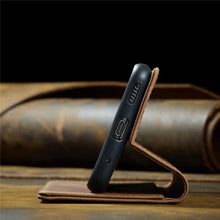 Load image into Gallery viewer, Matte Leather Case for Xiaomi Mi 9T CC9 10T 11T 12T Pro Lite 5G Redmi Note 8 9s 10 11 11S Pro Wallet Flip Cover Poco F3 M3 Pro Women with Card Holder Kickstand Magnetic Leather Flip Case