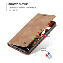 Load image into Gallery viewer, Matte Leather Case for Xiaomi Mi 9T CC9 10T 11T 12T Pro Lite 5G Redmi Note 8 9s 10 11 11S Pro Wallet Flip Cover Poco F3 M3 Pro Women with Card Holder Kickstand Magnetic Leather Flip Case