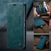 Load image into Gallery viewer, Matte Leather Case for Xiaomi Mi 9T CC9 10T 11T 12T Pro Lite 5G Redmi Note 8 9s 10 11 11S Pro Wallet Flip Cover Poco F3 M3 Pro Women with Card Holder Kickstand Magnetic Leather Flip Case