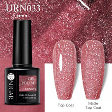 Load image into Gallery viewer, Matte Pink Blue Gel Nail Polish Semi Permanent LED Nail Art Design Elegant Warm Colors For Womens