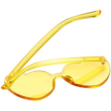 Load image into Gallery viewer, Maxdot Heart Shape Sunglasses Party Sunglasses