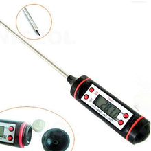 Load image into Gallery viewer, Meat Digital Cooking Food Kitchen BBQ Thermometer Digital Candy Candle Thermometer Cooking Kitchen BBQ Grill Thermometer Probe Instant Read Thermometer for Liquids Pork Milk Water Milk Oil Liquid Oven Digital Temperature Sensor Meter Thermocouple