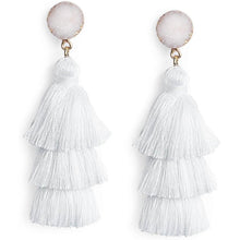 Load image into Gallery viewer, Me&Hz Colorful Layered Tassel Earrings
