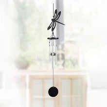 Load image into Gallery viewer, Memorial Butterfly Wind Chimes Angel Butterfly Wings Flying Bird Wind Chimes Art Wings Wind Chime Hummingbird Wind Chime Gift Of Love One Mom Dad Daughter Outdoor Large Chimes For Patio Garden Porch Yard Black Hanging Decoration