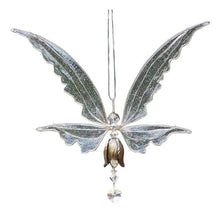 Load image into Gallery viewer, Memorial Butterfly Wind Chimes Angel Butterfly Wings Flying Bird Wind Chimes Art Wings Wind Chime Hummingbird Wind Chime Gift Of Love One Mom Dad Daughter Outdoor Large Chimes For Patio Garden Porch Yard Black Hanging Decoration