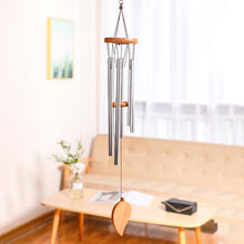 Load image into Gallery viewer, Memorial Wind Chimes for Outside Deep Tone Antique Outdoor Sympathy Wind-Chime Resonant 6 Tubes Wind Chime Bells Wind Hanging Living Elegant Chime Home Decor Gift Car Outdoor Yard Garden Metal Wind Music