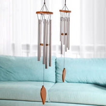 Load image into Gallery viewer, Memorial Wind Chimes for Outside Deep Tone Antique Outdoor Sympathy Wind-Chime Resonant 6 Tubes Wind Chime Bells Wind Hanging Living Elegant Chime Home Decor Gift Car Outdoor Yard Garden Metal Wind Music