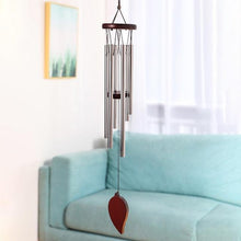 Load image into Gallery viewer, Memorial Wind Chimes for Outside Deep Tone Antique Outdoor Sympathy Wind-Chime Resonant 6 Tubes Wind Chime Bells Wind Hanging Living Elegant Chime Home Decor Gift Car Outdoor Yard Garden Metal Wind Music