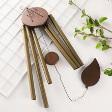 Load image into Gallery viewer, Memorial Wind Chimes for Outside Deep Tone Antique Outdoor Sympathy Wind-Chime Resonant 6 Tubes Wind Chime Bells Wind Hanging Living Elegant Chime Home Decor Gift Car Outdoor Yard Garden Metal Wind Music