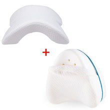 Load image into Gallery viewer, Memory Cotton Leg Pillow Sleeping Orthopedic Sciatica Back Hip Body Joint Pain Relief Thigh Leg Pad Cushion Home Memory Foam New Memory Cotton Leg Pillow Sleeping Orthopedic Sciatica Back Hip Body Joint Pain Relief Thigh Orthopedic Knee Pillow