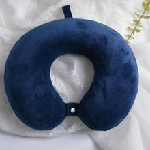 Load image into Gallery viewer, Memory Foam U-Shaped pillow Slow Rebound Neck Pillow Nap Airplane Pillow Travel Cartoon Memory U-Shaped Headrest Long Trip Sleep With No Neck Pain Super Soft Memory Foam Neck Pillow Easy Washing With Removable Cover By My Perfect Dream