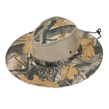 Load image into Gallery viewer, Men Adjustable Sun Hats Camouflage Tactical Cap Camo Men Outdoor Caps Sports Summer UV Protection One Size Fishing Hat Hiking Hunting Hats