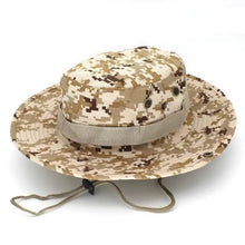 Load image into Gallery viewer, Men Adjustable Sun Hats Camouflage Tactical Cap Camo Men Outdoor Caps Sports Summer UV Protection One Size Fishing Hat Hiking Hunting Hats
